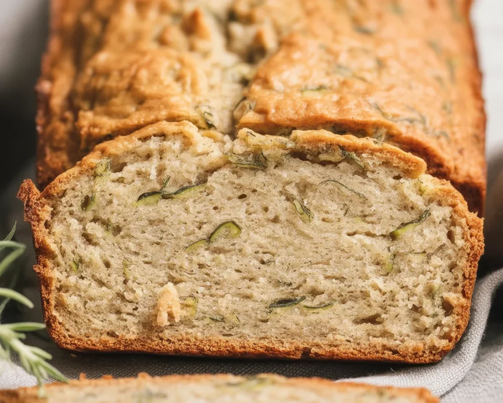 Moist and delicious Mom's Zucchini Bread with walnuts and spices