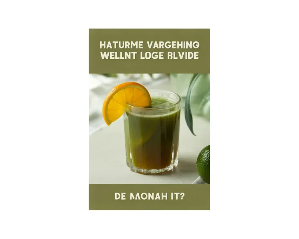 Natural Mounjaro Drink with lemon, ginger, honey, and apple cider vinegar for wellness.