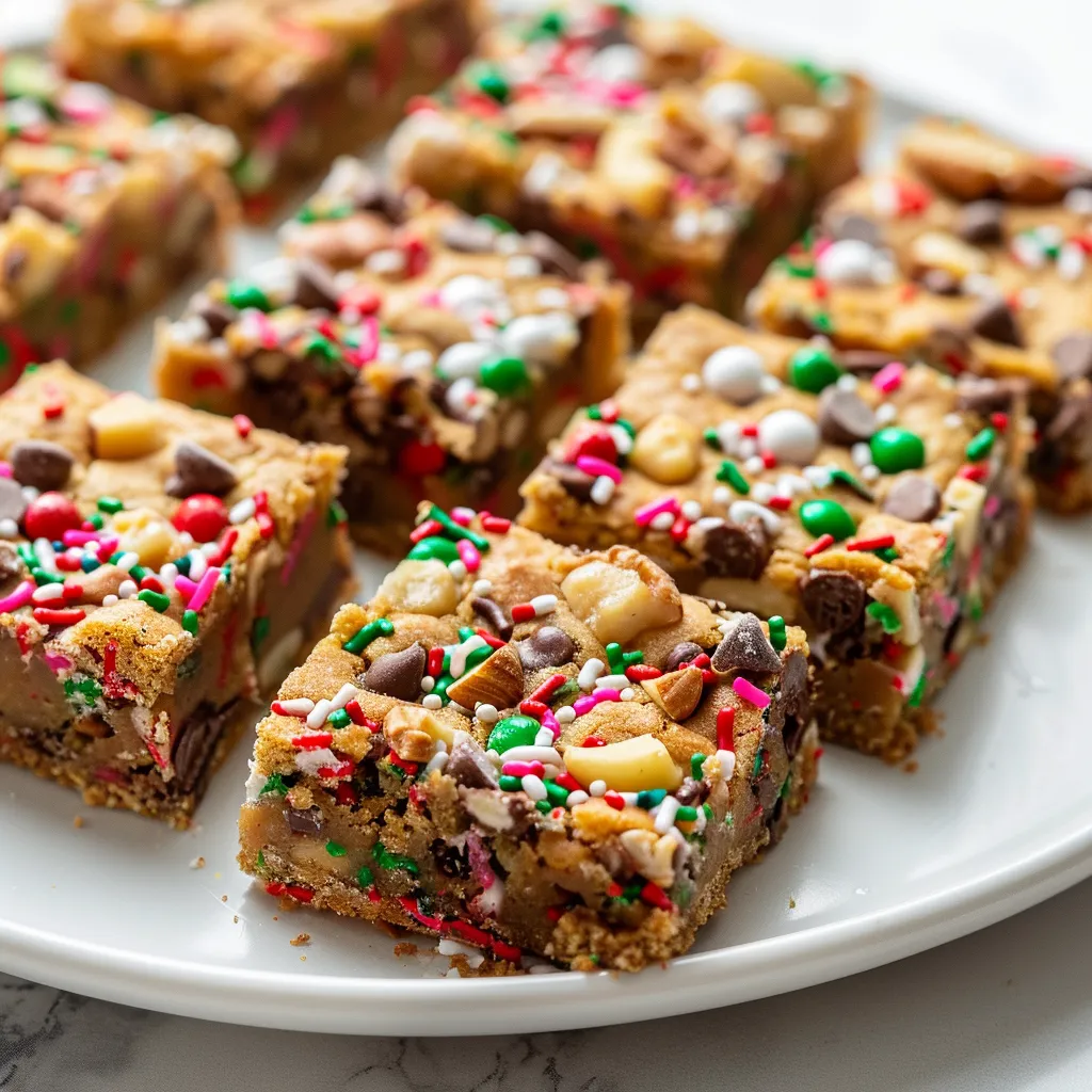Christmas Cookie Bars