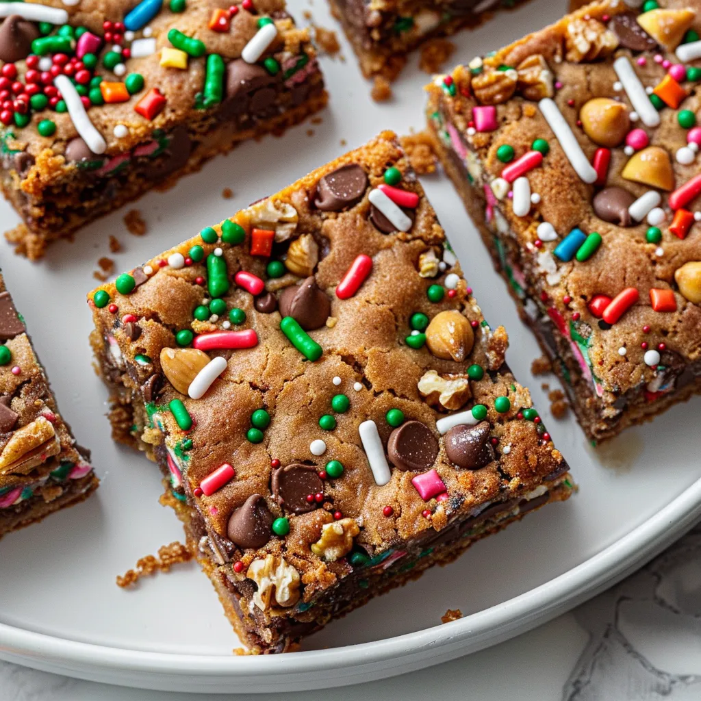 Christmas Cookie Bars
