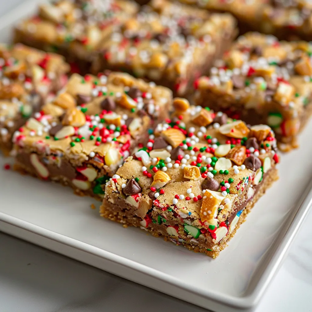 Christmas Cookie Bars